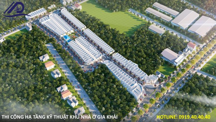 HẠ TẦNG KỸ THUẬT KHU NHÀ Ở GIA KHẢI